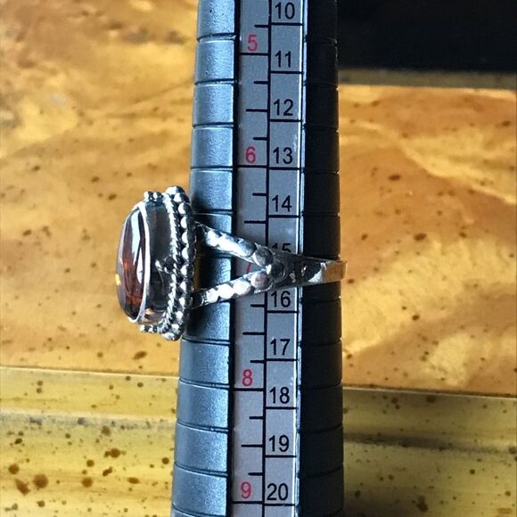 Natural Baltic Amber Sterling Silver Ring Size 7 Discounted - Picture 8 of 12